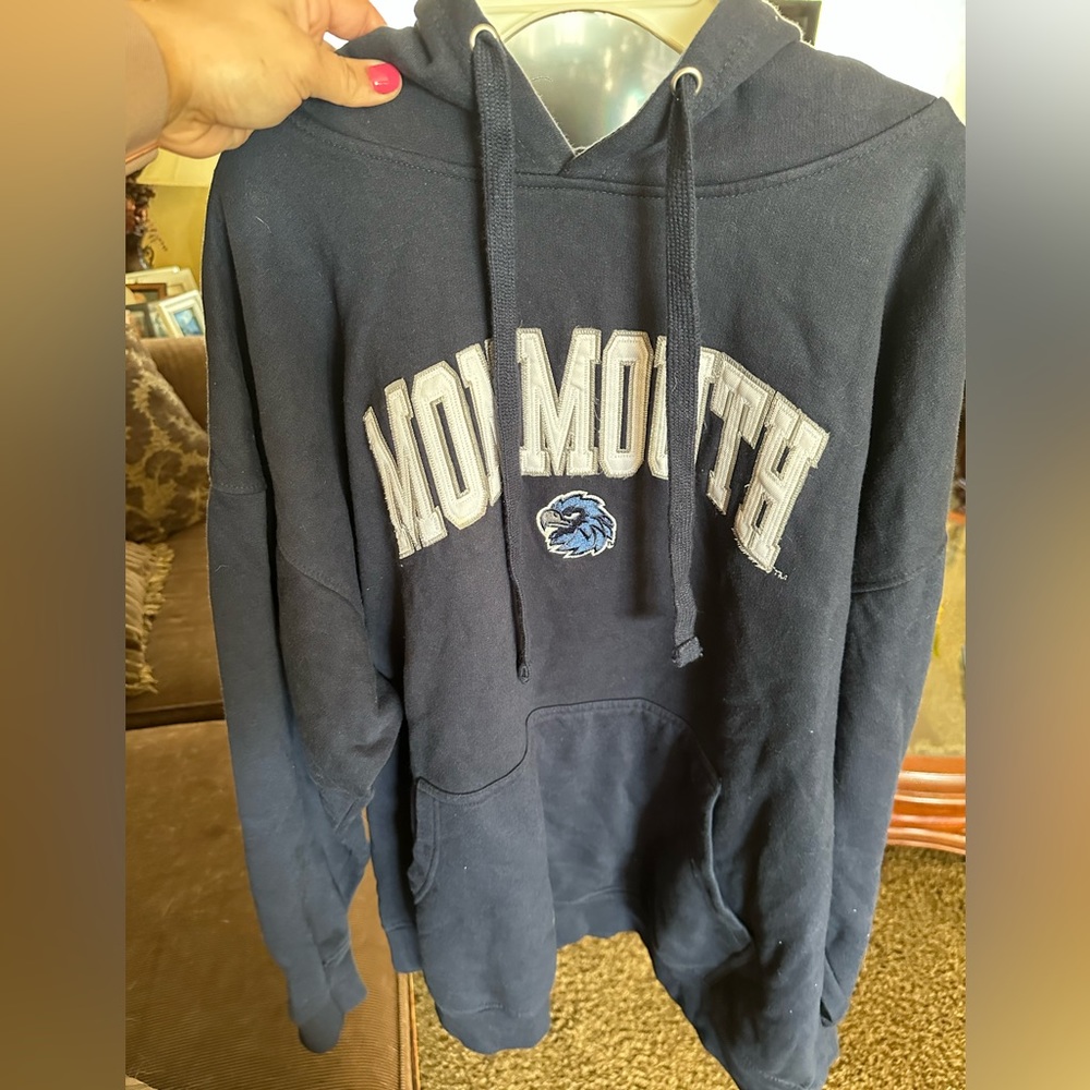 MONMOUTH UNIVERSITY MENS HOODIE SWEATSHIRT